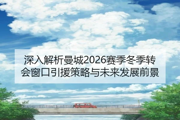 深入解析曼城2026赛季冬季转会窗口引援策略与未来发展前景